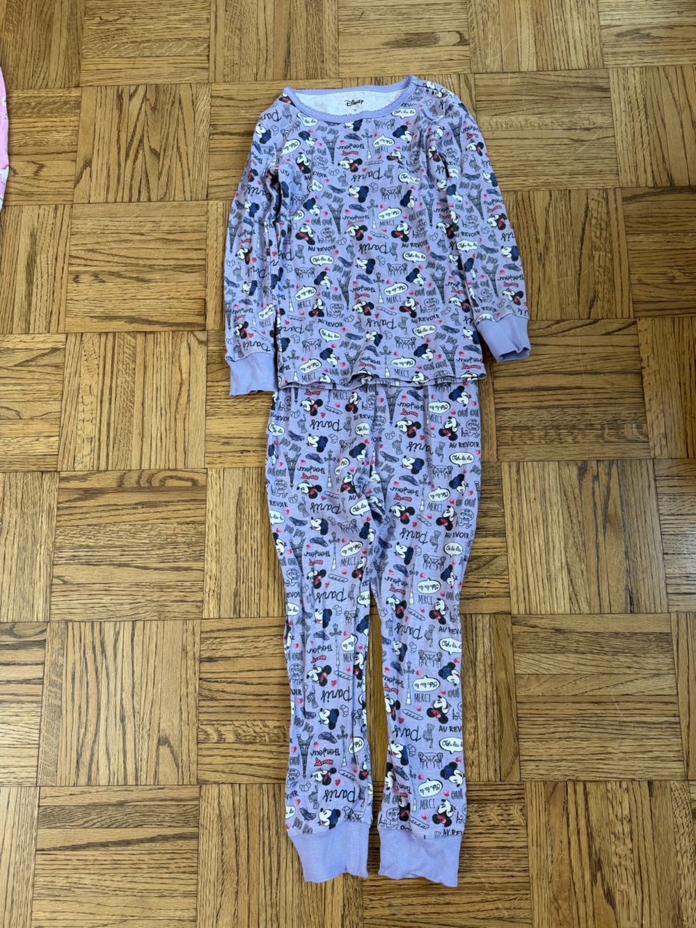 Janie and Jack Minnie Mouse Pajamas Size 4